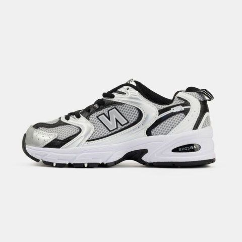 New Balance 530 White Silver Black #art1189-739611 фото