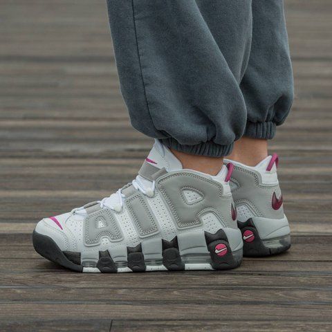 Nike Air More Uptempo 96 White Grey Black 2433-1381869 фото