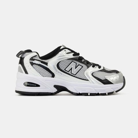 New Balance 530 White Silver Black #art1189-739611 фото