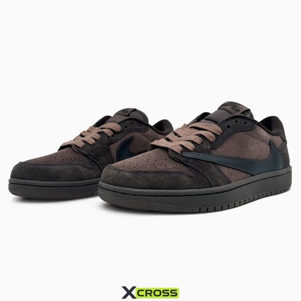 Nike Air Jordan 1 Low x Travis Scott Velvet Brown nik-0725-1428494 фото