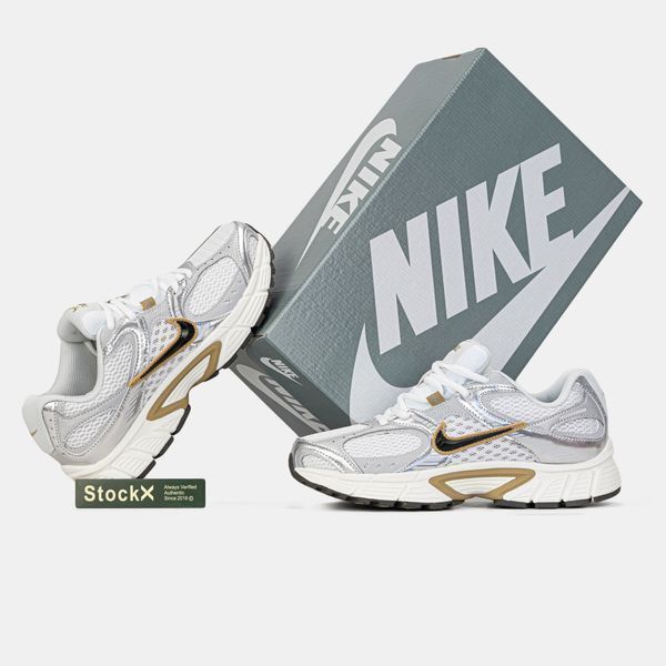 Nike Zoom Vomero 5 RNR White Silver Gold #art1767-1518781 фото