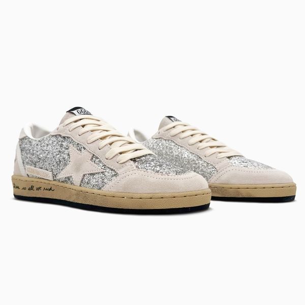 Golden Goose Ball Star Silver Glitter 📦 ggs-0003-1701249 фото