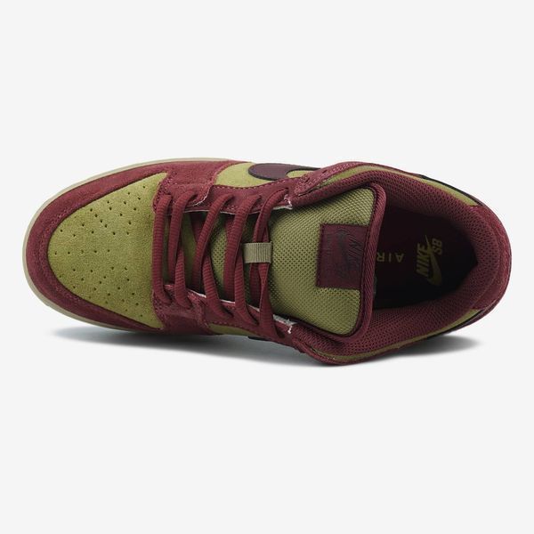 Nike SB Dunk Low Dark Team Red Olive 0318-1440716 фото