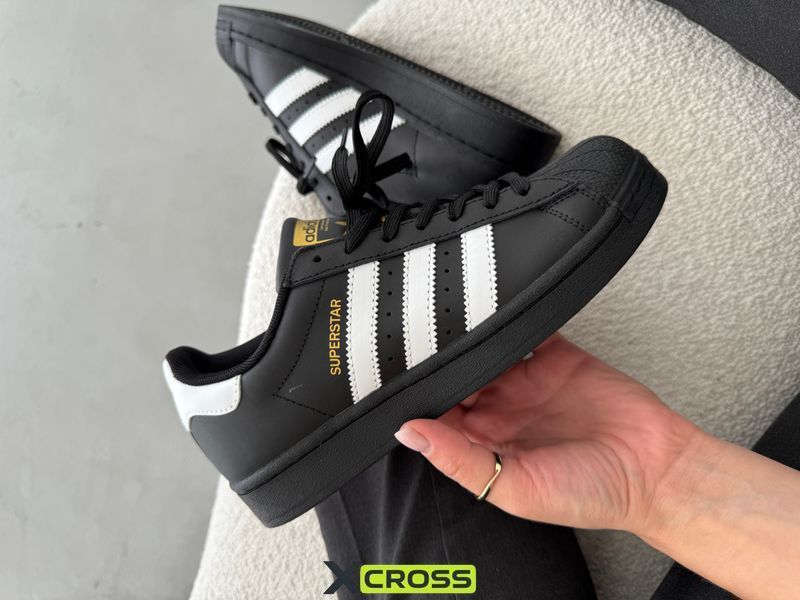 Adidas Superstar Black adi-0370 adi-0370-505531 фото