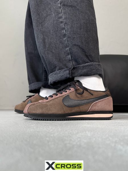 Nike Cortez Brown/Black nik-0540-975378 фото