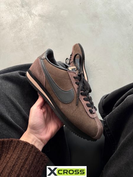 Nike Cortez Brown/Black nik-0540-975378 фото