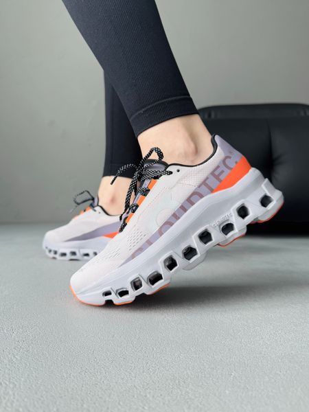 ON Cloudmonster Pearl/Flame 📦 on-0001-1049800 фото