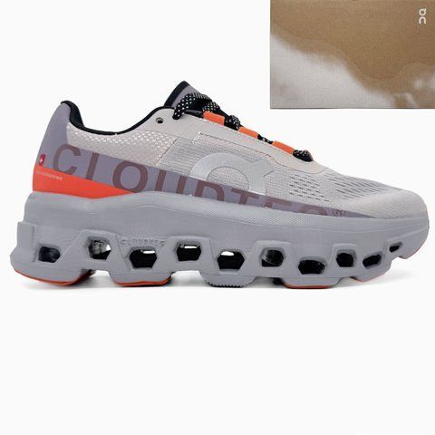 ON Cloudmonster Pearl/Flame 📦 on-0001-1049800 фото