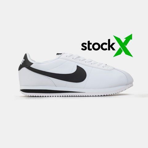 Nike Cortez White Black #art1448-1097144 фото