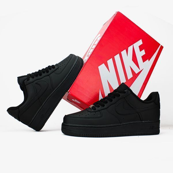Nike Air Force 1-- Black" 3100-1381551 фото