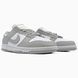 Nike Dunk Low Light Grey/White nik-0395-477988 фото 2