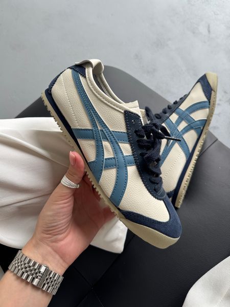 Asics Onitsuka Tiger Mexico Beige/Blue 📦 asc-0188-1173500 фото