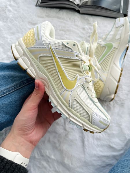 Nike Zoom Vomero 5 White/Lime nik-0641-1120803 фото