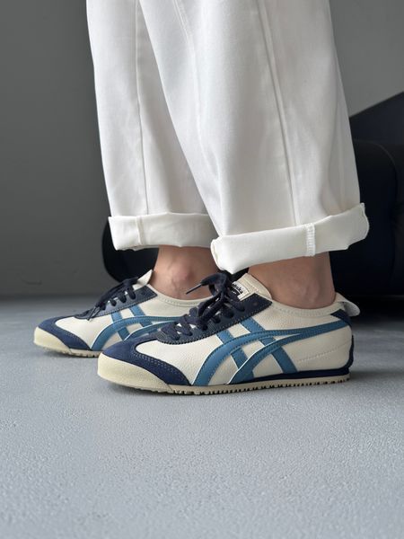 Asics Onitsuka Tiger Mexico Beige/Blue 📦 asc-0188-1173500 фото