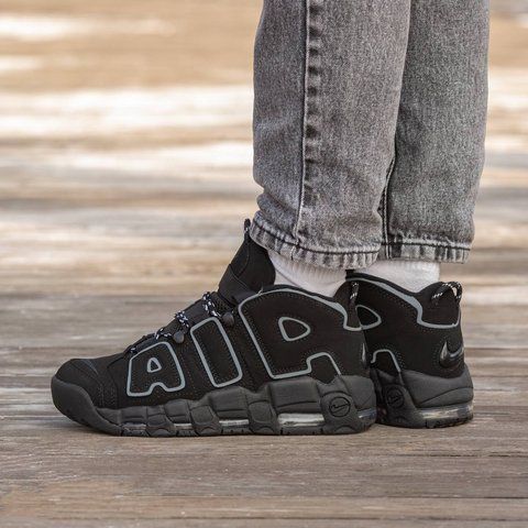 Nike Air More Uptempo Black Grey 2028-1059755 фото