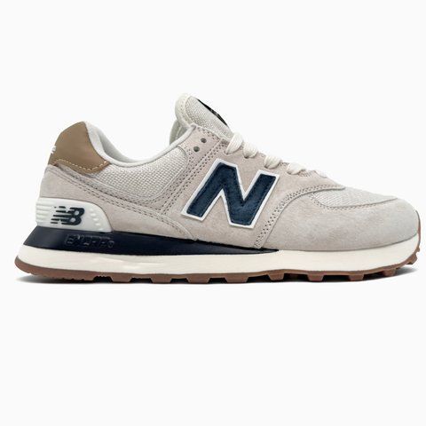 New Balance 574 Light Beige/Blue nbl-0414-1223316 фото