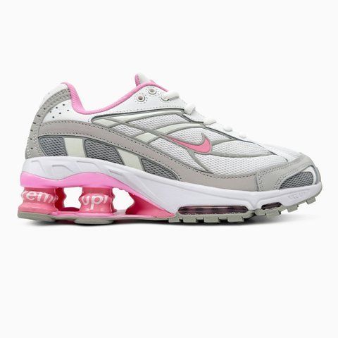 Nike Shox Ride 2 Supreme White/Pink nik-0812-1553334 фото