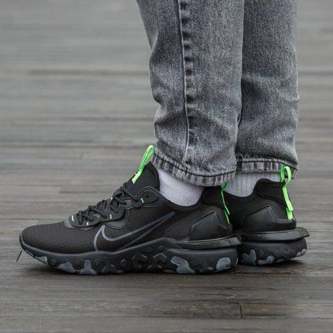 Nike React Vision Black Green 2548-1413093 фото