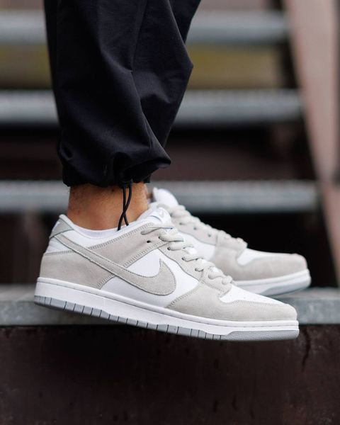 Nike SB Dunk Low Grey White ND NK348-1560885 фото