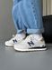 New Balance 574 Light Beige/Blue nbl-0414-1223316 фото 3