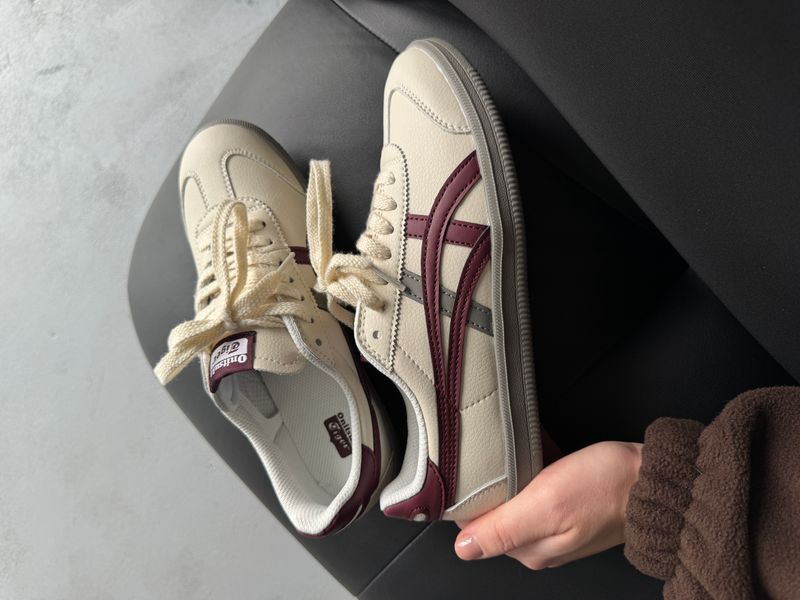 Asics Onitsuka Tiger Tokuten Burgundy/Beige asc-0243-1408860 фото