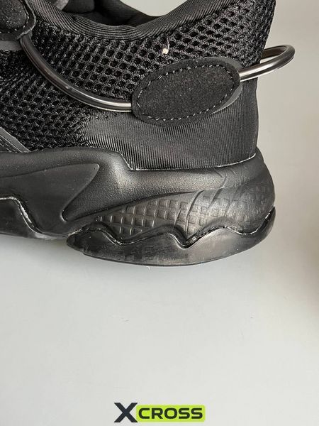 Adidas Ozweego Triple Black Textile БРАК 1025 adi-0170-1025-1652604 фото