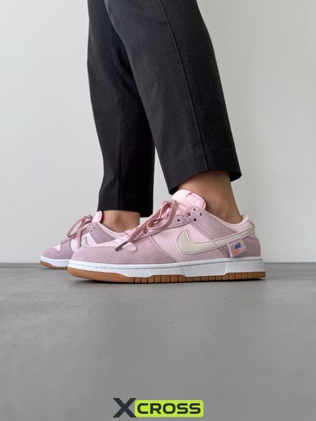 Nike Dunk Low Teddy Bear Pink nik-0501-893451 фото