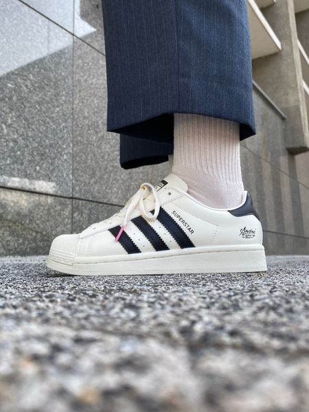 Adidas Superstar Cream/Black/Pink adi-0361-490175 фото