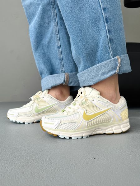 Nike Zoom Vomero 5 White/Lime nik-0641-1120804 фото
