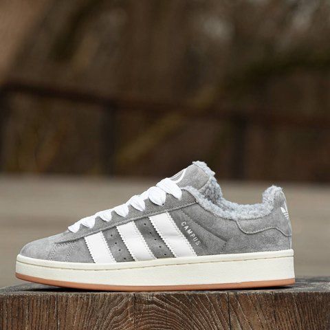 Adidas Campus Winter Grey\White 1590-818112 фото