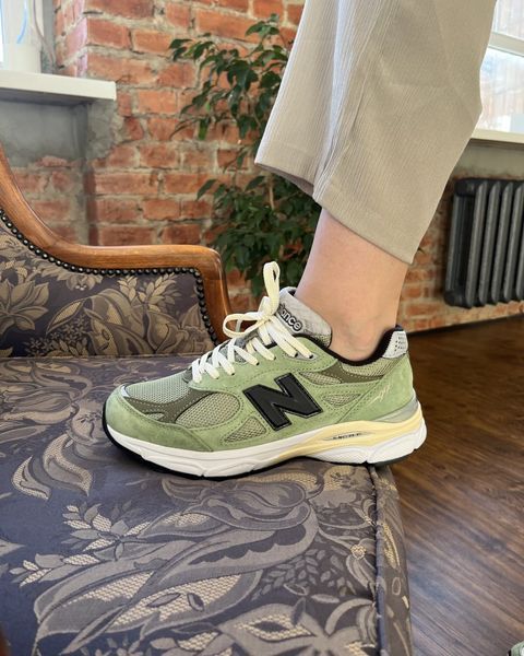New Balance 990 Black/Green nbl-0091-256758 фото