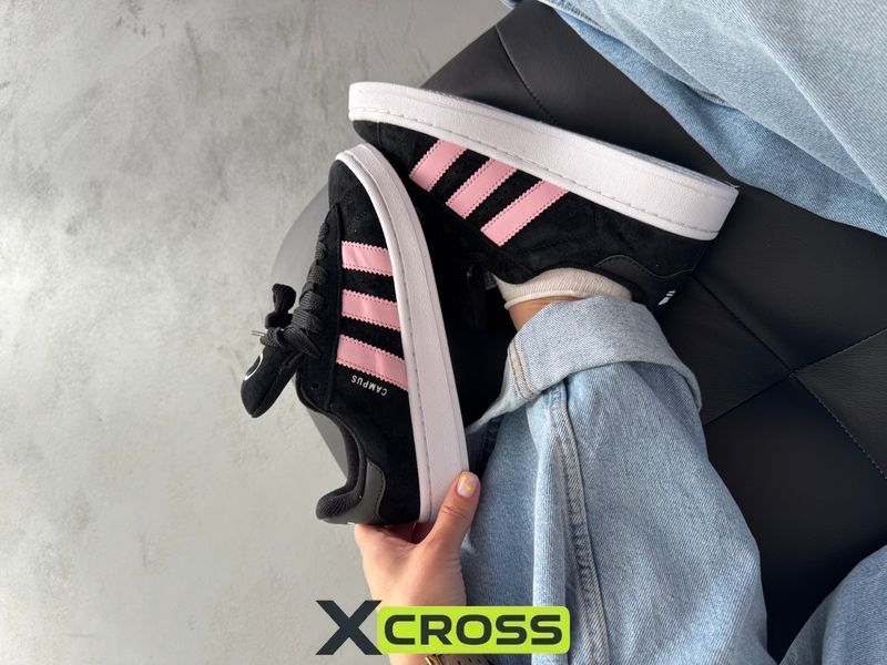Adidas Campus 00s Black/Pink adi-0580-1617682 фото