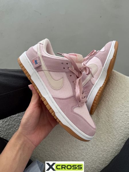 Nike Dunk Low Teddy Bear Pink nik-0501-893453 фото