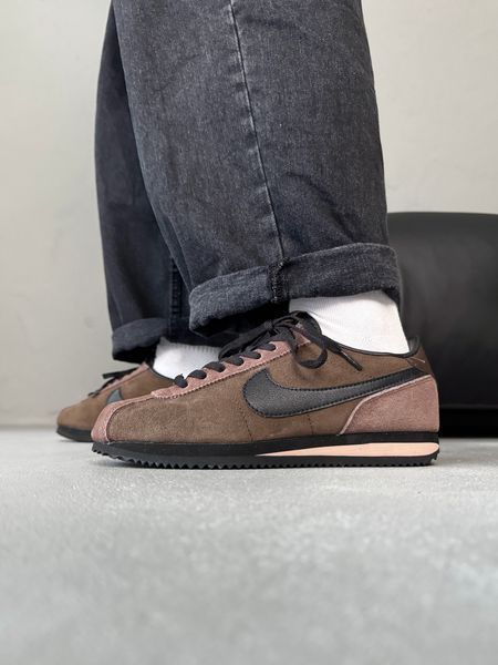 Nike Cortez Brown/Black nik-0540-975376 фото