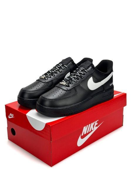 Nike Air Force 1 Low Supreme Black White A5881-1726685 фото