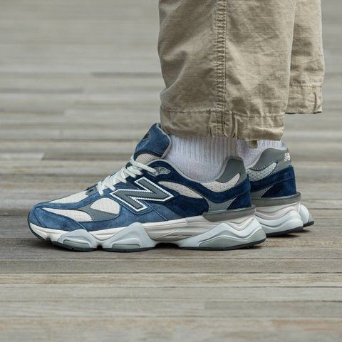 New Balance 9060 White\Blue 1284-646228 фото