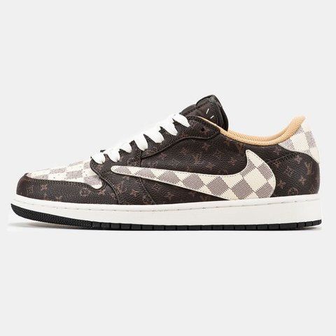 1209 Nike Air Jordan 1 Low x Travis Scott x Louis Vuitton 1209-569717 фото