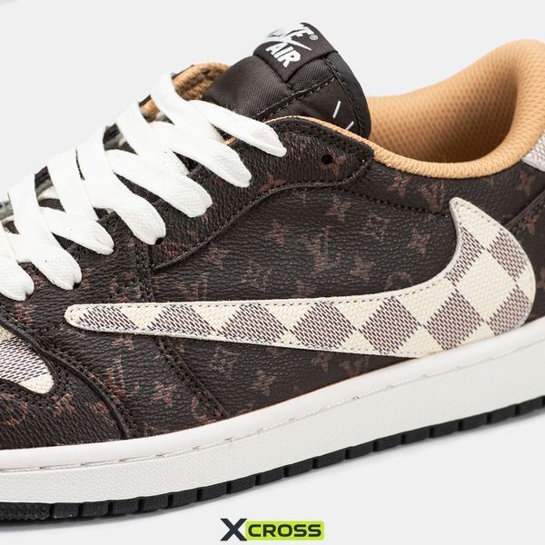 1209 Nike Air Jordan 1 Low x Travis Scott x Louis Vuitton 1209-569717 фото