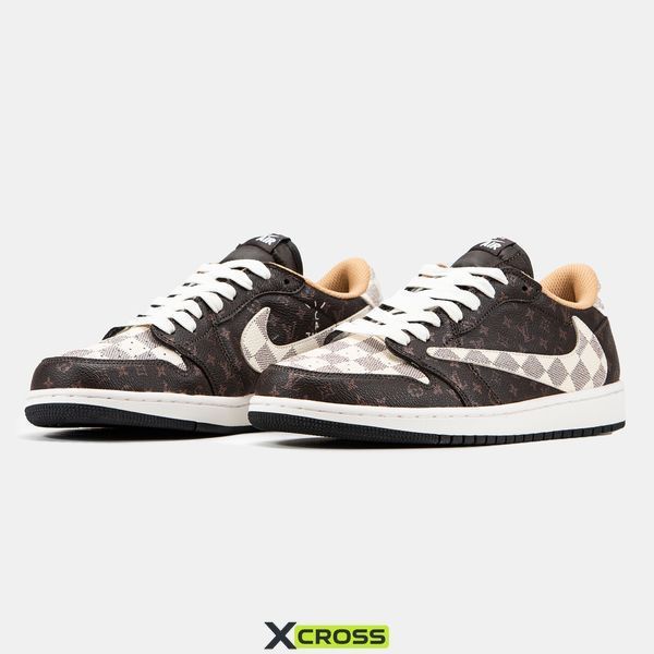 1209 Nike Air Jordan 1 Low x Travis Scott x Louis Vuitton 1209-569717 фото