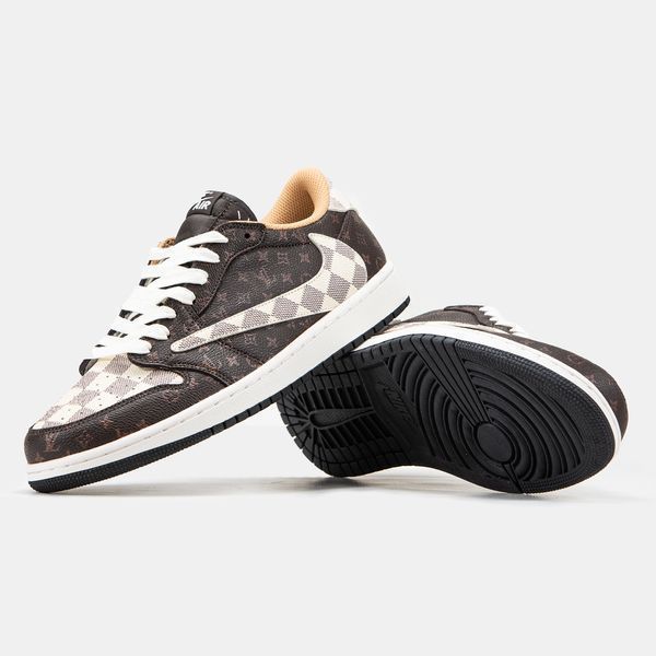1209 Nike Air Jordan 1 Low x Travis Scott x Louis Vuitton 1209-569717 фото