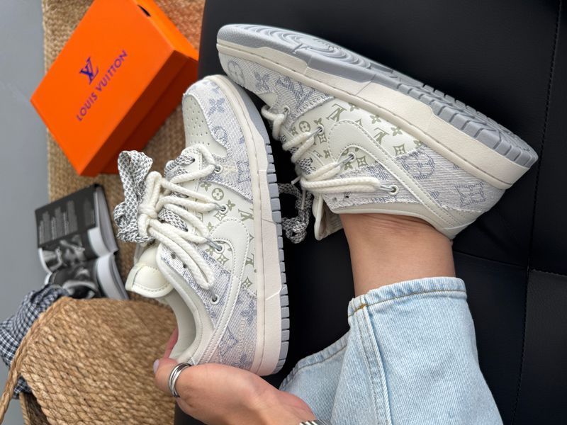 Nike SB x Louis Vuitton Beige/Grey 📦 nik-0660-1229615 фото