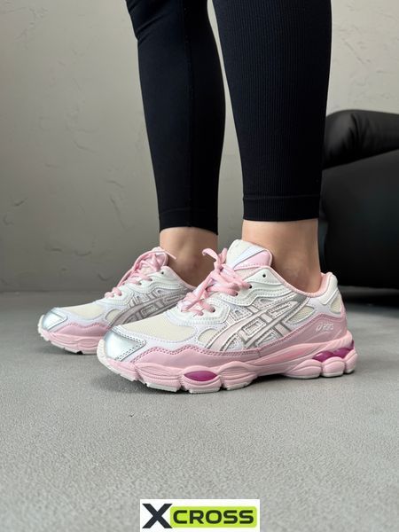 Asics Gel-NYC Silver/Pink asc-0144-1000428 фото