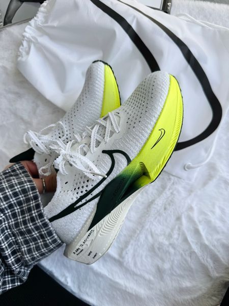 Nike Air ZoomX VaporFly 3 White/Green nik-0616-1070732 фото