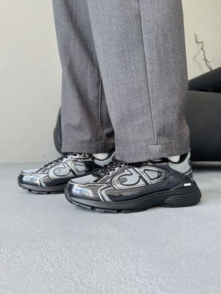 Dior B30 Light Gray Technical Mesh/Gray Brilliant 📦 dio-0007-1127770 фото