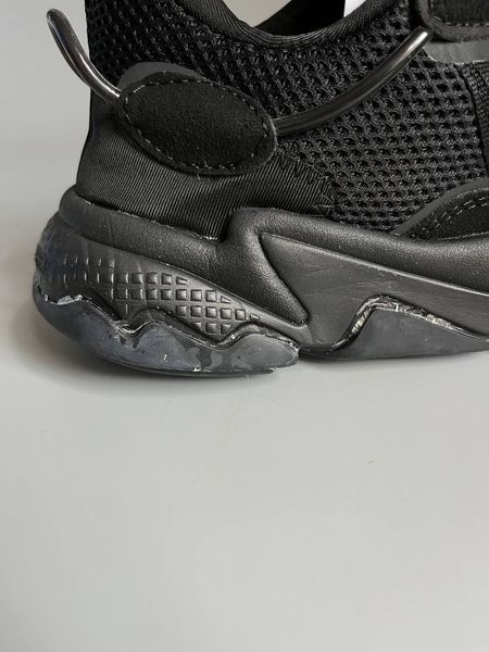 Adidas Ozweego Triple Black Textile БРАК 1023 adi-0170-1023-1652501 фото