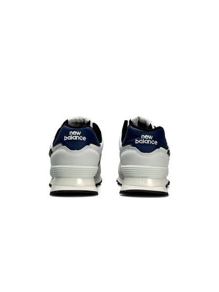 New Balance 574 White Navy A4268-1205376 фото