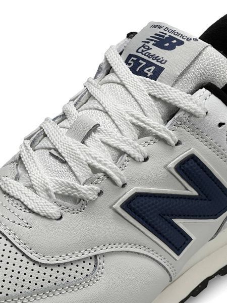 New Balance 574 White Navy A4268-1205376 фото