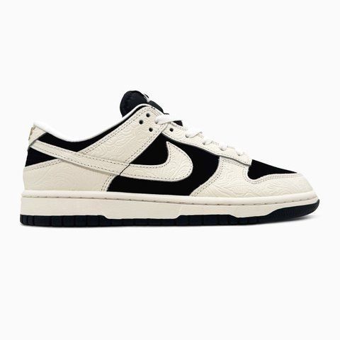 Nike SB Dunk Low Embossed Black Sail nik-0873-1780116 фото