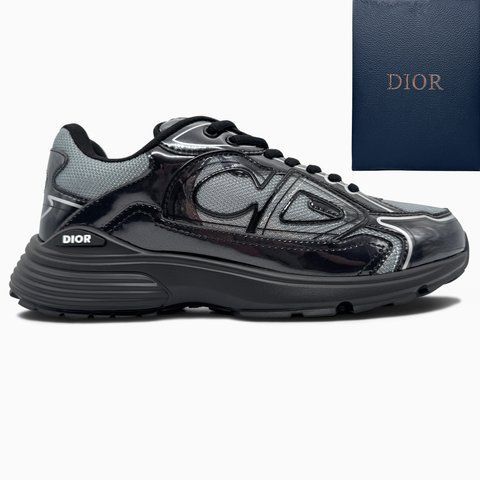 Dior B30 Light Gray Technical Mesh/Gray Brilliant 📦 dio-0007-1127770 фото