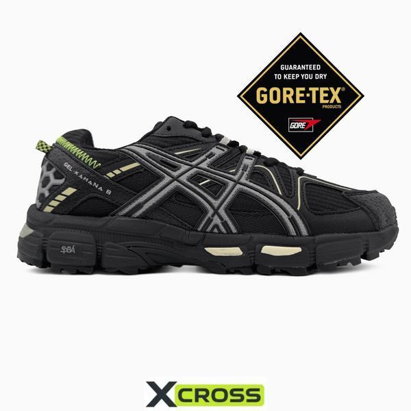 Asics Gel-Kahana 8 Black/Green Gore-Tex asc-0233-1275787 фото